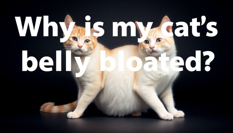 why is my cat's belly bloated - AI generated illustration 1