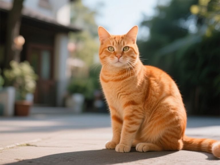 editorial hero image representing: What Is Orange Cat Behavior?, wide shot, natural lighting, high detail